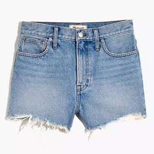 Madewell “The Perfect Jean Short in Hedrick Wash”